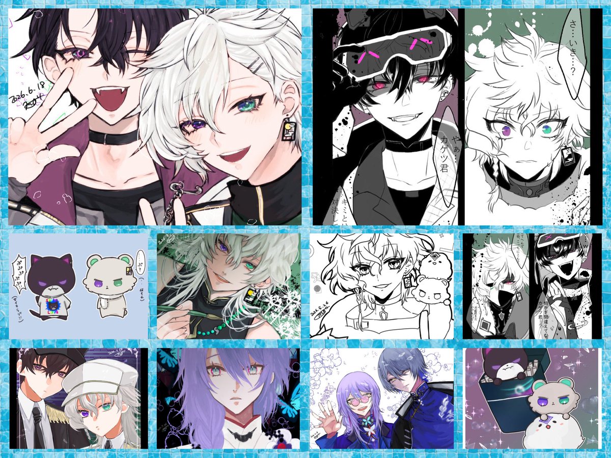 m0zu_Vart's tweet photo. #にじさんじ絵描きさんと繋がりたい
🤝、🥷🔫、🥂✨、🌶️、📄多めで色んなライバーさんを推しつつ描いてます
全反応巡回、片思いは2日間まで
夏のタグ参加は今回で一旦終わります
よろしくお願いします🙇 https://t.co/yUqWhEEO3H