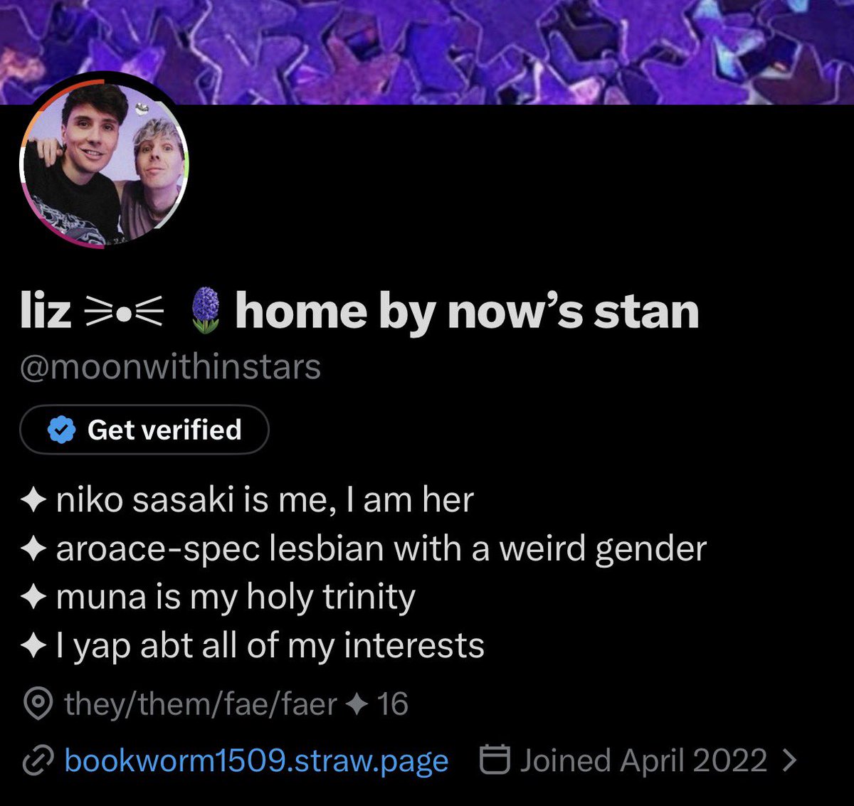 liz ⚞•⚟ 🪻home by now’s stan tweet media