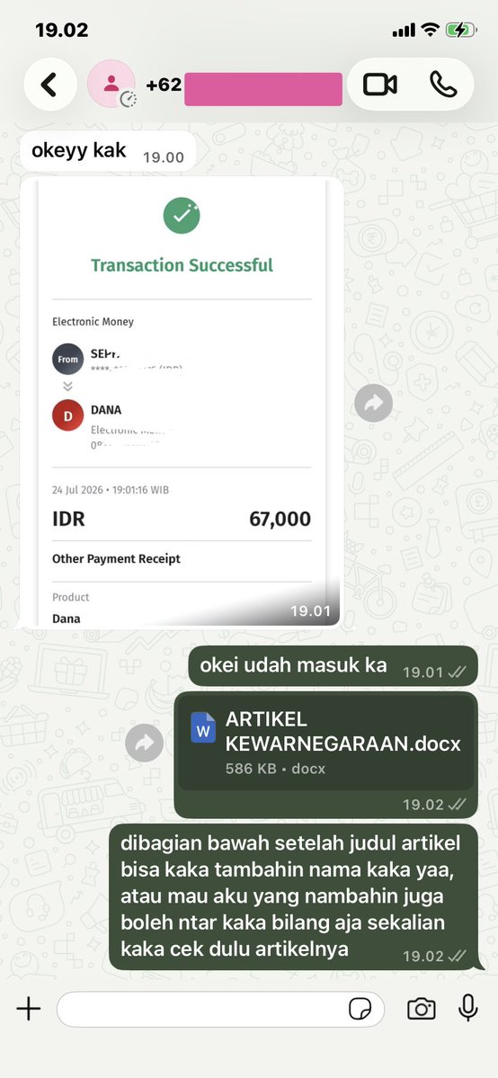 aycellvxnza's tweet photo. Testimoni
- rapihin format
- daftar isi
- artikel
#zonauang #jokitugas https://t.co/sYVajraDUL