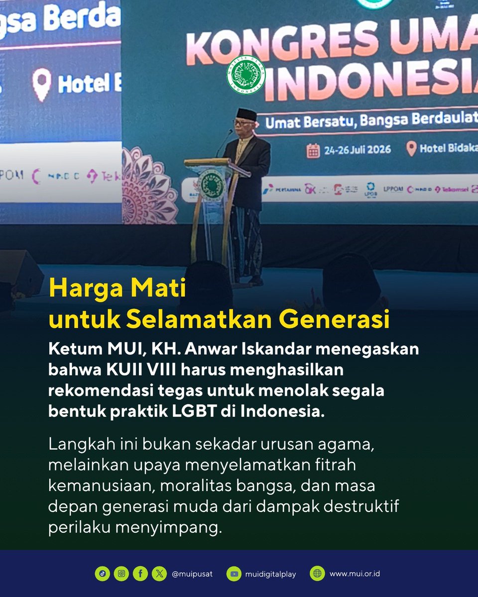 Majelis Ulama Indonesia tweet media