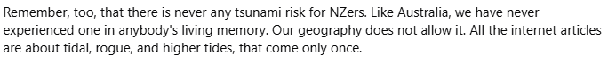 RingCheck's tweet photo. Ken Ring continues to lie about NZ not getting tsunamis. There have been many in recorded history. The last one was after the Tongan eruption. https://t.co/IIFvQhDyOE
But I think that's a new lie about Australia not getting them. https://t.co/0qfdP841bf