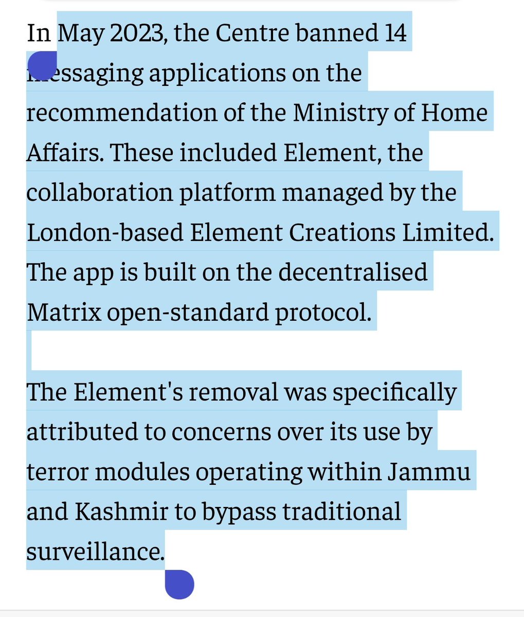 Satyam_On_Web's tweet photo. I think people are thinking this is the first time GOI has banned these kinds of app in India. 

Any ways it's free marketing like arattai, guess other apps didn't have any techbro backing it. https://t.co/C3JINKqxFU