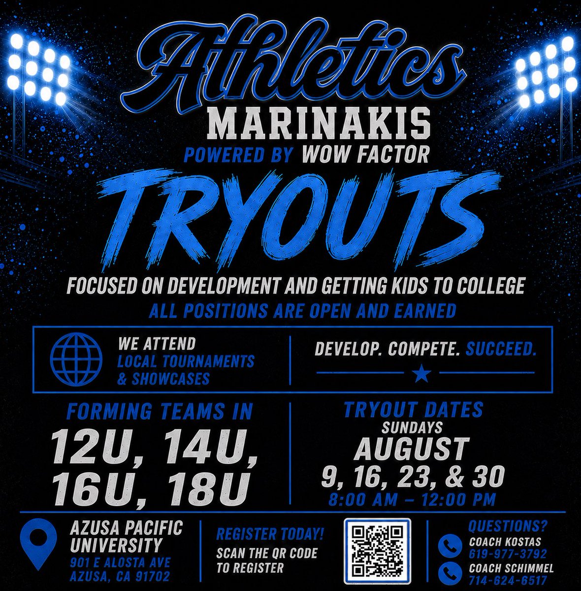 AthlMarinakis's tweet photo. Recruiting is our number 1 priority! https://t.co/UiMPCvccwN