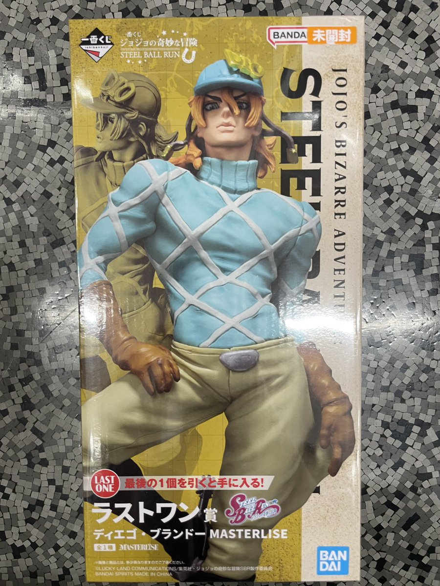 一番くじ ジョジョの奇妙な冒険 STEEL BALL RUN ラストワン賞 ディエゴ