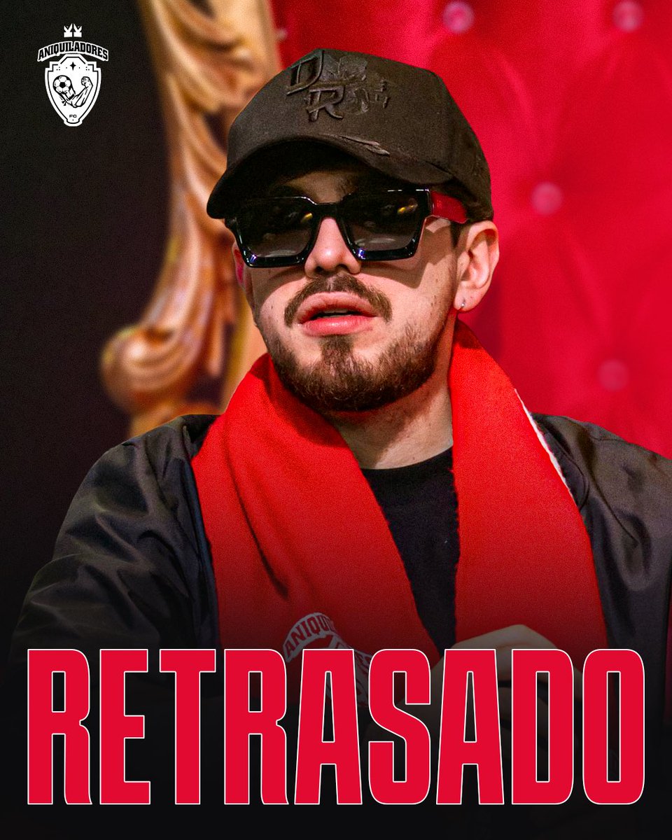 AniquiladoresFC's tweet photo. 🚨 RETRASADO 🚨

Así es, nuestro presidente no llegó a Italia con el resto de equipo.

Estará volando en las próximas horas para integrarse con el plantel de cara al mundial de clubes.

#AniquiladoresFC 💪 https://t.co/h5kxe1ljJn