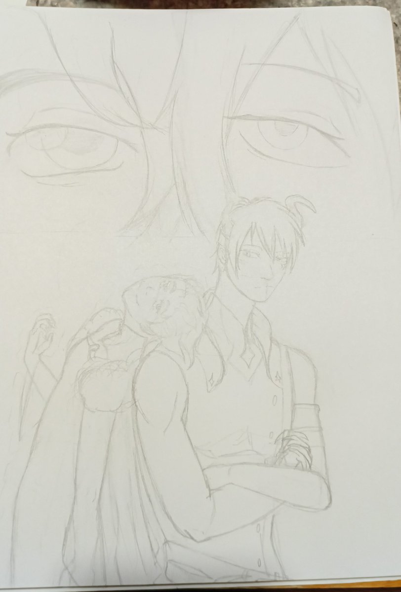 Azazelmio's tweet photo. No se a quien meter a mi yumelist, ayuda... En fin, miren, boceto y delineado de mi yume.
Posiblemente mute la historia a la que tenรญa al inicio con team Favaro ah pq era un team no.
#AzazElu #RagDoll #DemonWitch #yumeship #selfship https://t.co/BewYiLKcgV