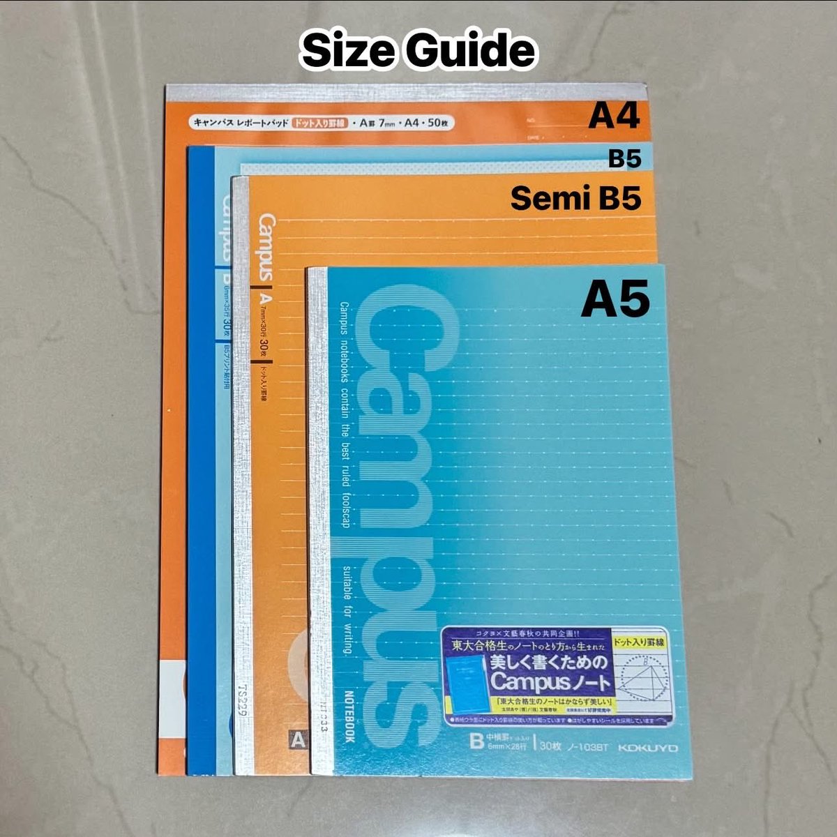 creathena_'s tweet photo. wts lfb japanese stationery declutter ph

kokuyo campus notebooks / binder refills / report pad in a5, semi b5, b5, and a4 ! all from japan

loc: pasig, mm
mop: gcash (payo / 3 day res w dp)
mod: sdd, ggx, sco

from ₱65 to 100 pesos only, super sale! prices in the thread ⬇️ https://t.co/iRyVLKL4hl