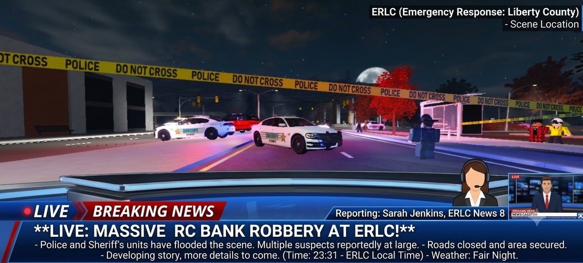 18Lofton's tweet photo. Erlc day just got crazy in one of the servers the lee county 😲 @ErlcNews0 
@erlc_roblox https://t.co/ecr2DSJLDQ