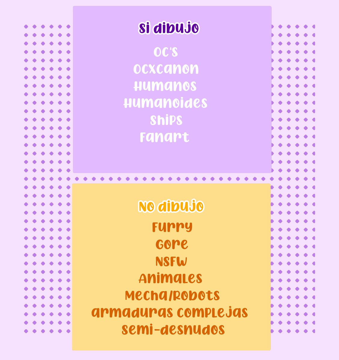 Zall_go's tweet photo. ✨Aclaraciones / Qué si y qué no! ✨ https://t.co/kEUA0TUtS1