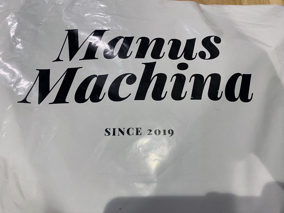 touki_00's tweet photo. manusmachinaで買った服届いたー！
他にワンピースもあるけど、後日届くみたい https://t.co/DHtmQSSwra