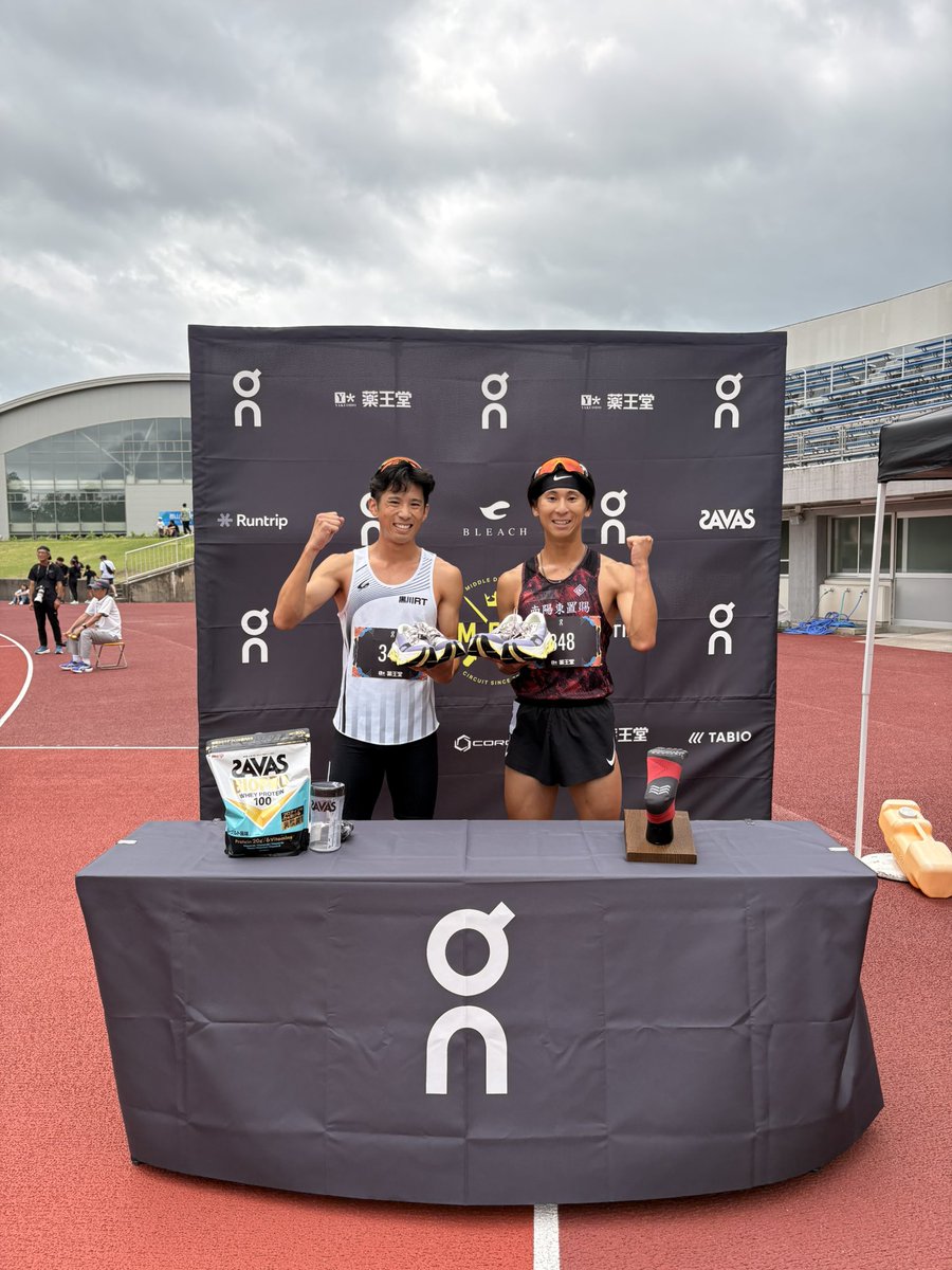 TL_MDC's tweet photo. 🍑MDC ADVANCE 東北🍑
2026.7.25(土)📍福島・郡山

The Fastest 1K：男子20～29歳
🥇位 　藤原　広翔（2:28.25）
🥈位 　市川　慶伍（2:28.48）

🔻速報サイト
https://t.co/SoUIRtSV41

#MDC2026 https://t.co/KYDiNy9Z3q
