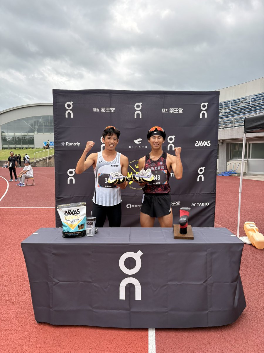 TL_MDC's tweet photo. 🍑MDC ADVANCE 東北🍑
2026.7.25(土)📍福島・郡山

The Fastest 1K：男子20～29歳
🥇位 　藤原　広翔（2:28.25）
🥈位 　市川　慶伍（2:28.48）

🔻速報サイト
https://t.co/SoUIRtSV41

#MDC2026 https://t.co/KYDiNy9Z3q