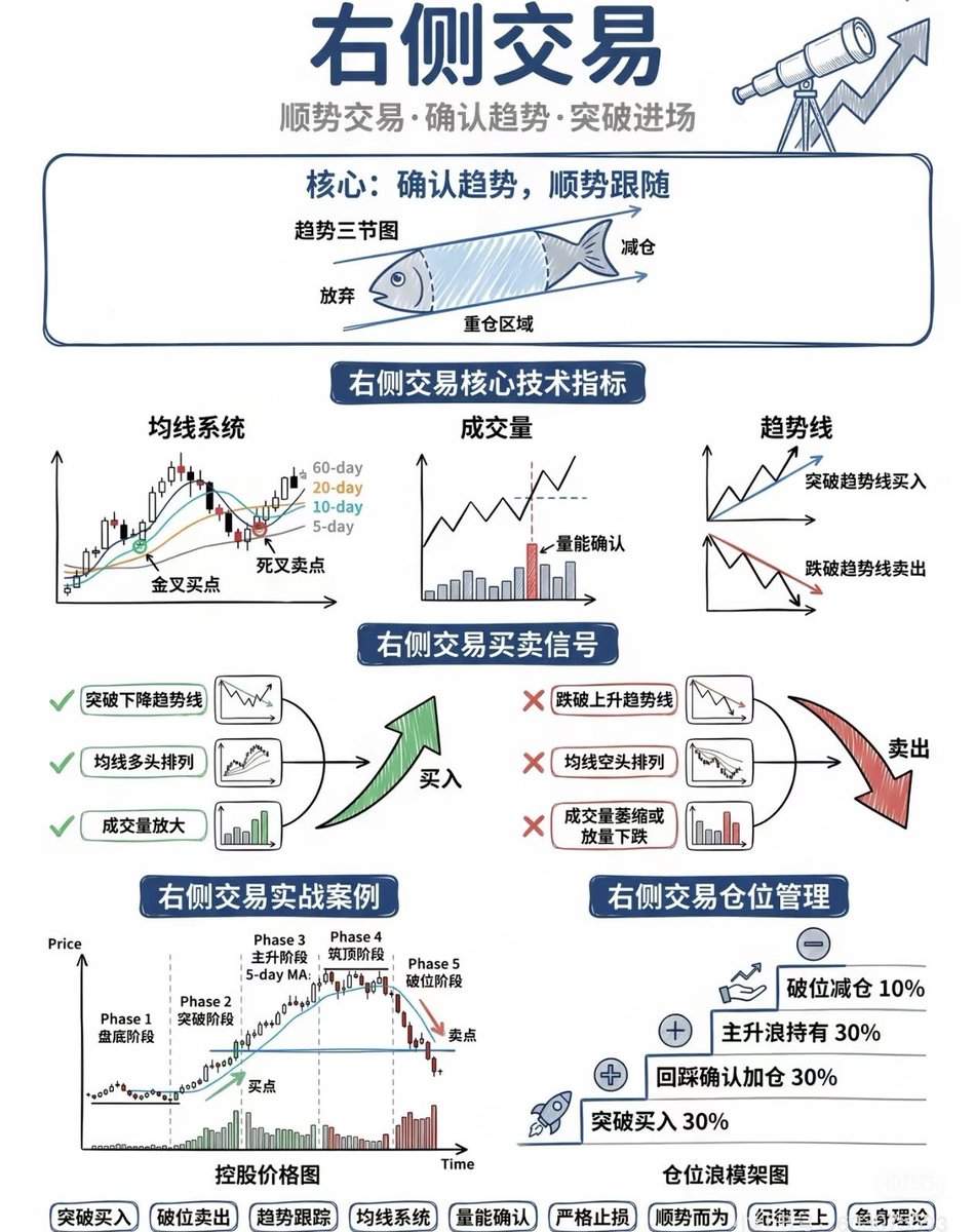 ArchDeng007's tweet photo. 周末干货充电：如何区分左侧交易和右侧交易，以及两种模式的买卖点分析 https://t.co/Min4Fnj87d