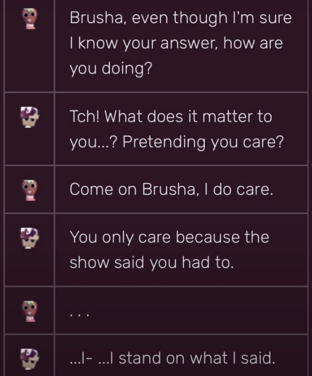 SugaLaMode's tweet photo. @Wh1skerWave @kimafuma_ They were all fake. The truth hurts but Tisha’s intentions were for the better to start being genuine. Hell, even Brusha learnt from the best. Look how she gagged Sprout- https://t.co/Qcfrd07DGT