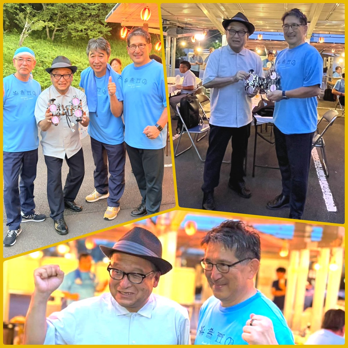 bobhase555's tweet photo. 【ミクニ納涼祭】
ご招待いただき㈱ミクニ様の納涼祭に参加。今年も生田社長をはじめ多くの皆様と交流することができました。『日頃から様々な分野でのご協力に改めて“感謝”そして地域の御“寳”企業だ！』と御挨拶させていただきました。引き続きの連携・協力宜しくお願いいたします🍀 #菊川市 #ミクニ https://t.co/XBb3nbrNWl