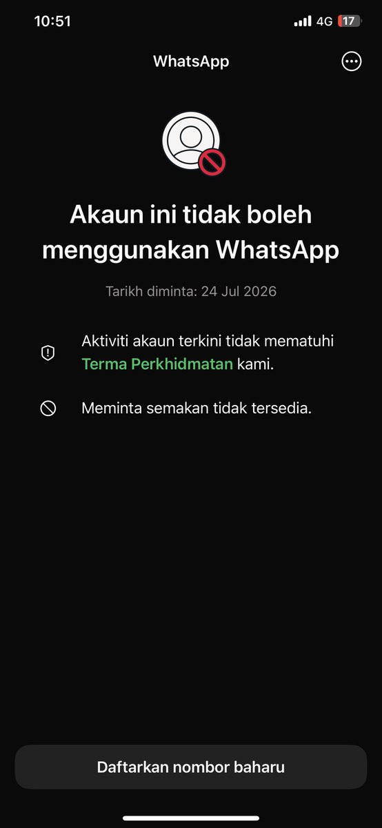 SaifulYusof_'s tweet photo. Mula-mula kena whatsapp review je, sekali kena ban aek memang pundek https://t.co/qs0cRrJ3Wg