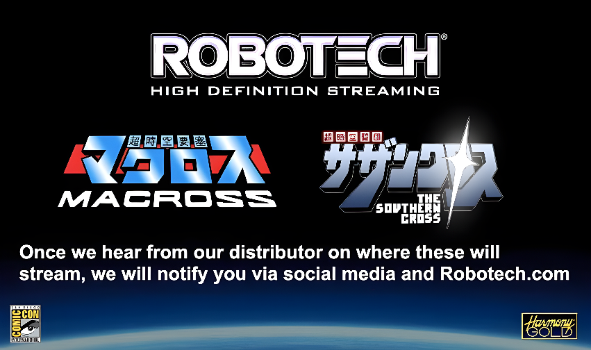 RobotechNews's tweet photo. With Genesis Climber #MOSPEADA now streaming on #Crunchyroll, many fans are asking about the status of the original #Macross and #Southern Cross #anime series.
#80s #SDCC https://t.co/TzPwjAdPz7