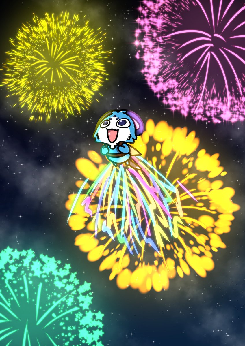 Raora_fans's tweet photo. Chattini! Our 2027 Raora birthday project annoucment is here!

For Mamma's birthday we will be arranging a professional firework show in japan which will also be broadcast to shibuya with a special message.

Artwork by @HolyKoshi

Donation link below

https://t.co/kT4HnM8lXO https://t.co/6AXwIGc4wJ