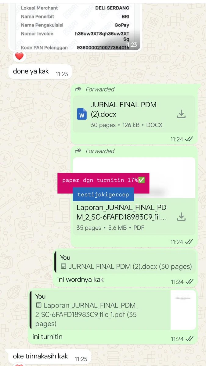 owdyeeee's tweet photo. 138. feeds carousel ig tema bikini bottom✅
139. feeds ig tema free fire✅
140. paper dgn turnitin 17%✅
141. laporan perangkat teknologi informasi✅
#zonauangㅤ 
#zonajajan 
#jokitugas https://t.co/cuZMTCuYHF