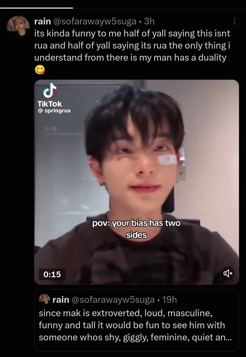 haruaderiver's tweet photo. nótese como quienes te dicen que te estás equivocando sobre él son la mayoría harua biased de verdad, y las que te dan la razón son las que sólo hablan de él por un ship 😶‍🌫️

quizás deberías conocer mejor a "tu hombre" y dejar de fetichizarlo https://t.co/VAaBj9uT5a