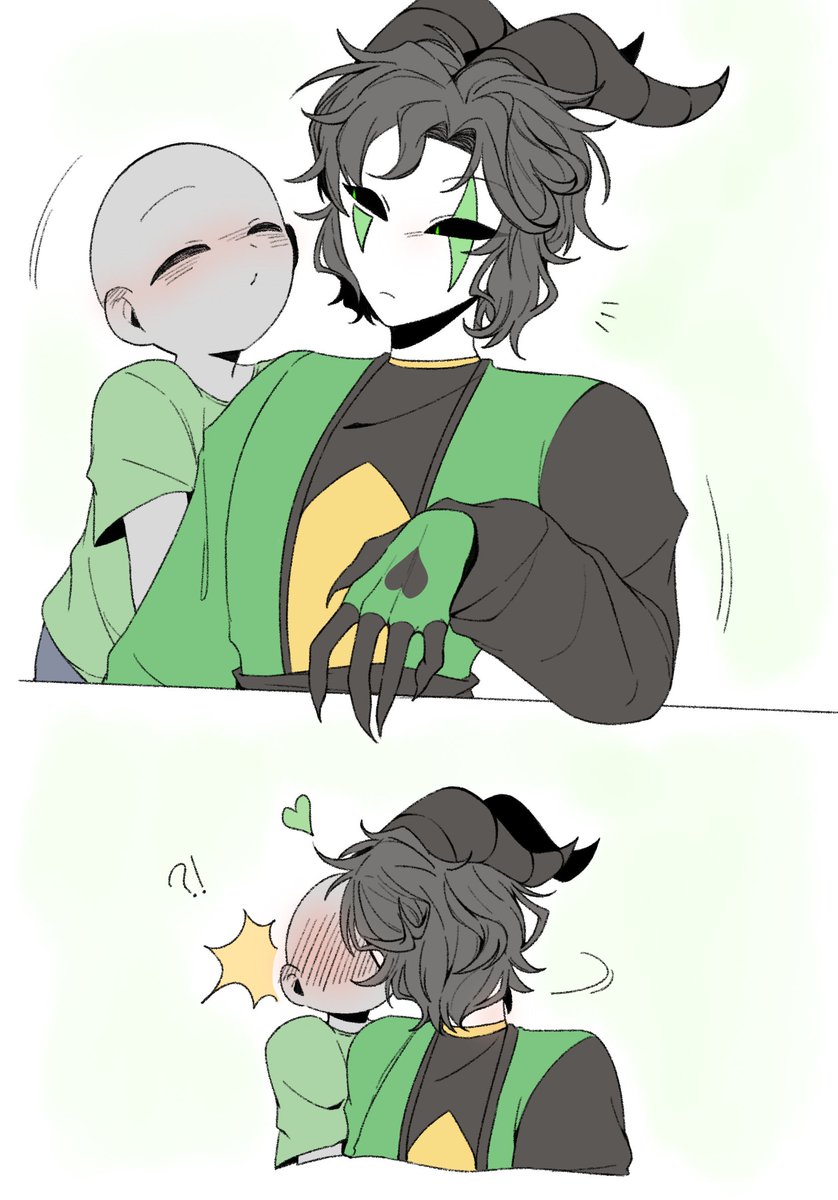 6j_owo's tweet photo. 😚❤️💚 https://t.co/BT2wTOBwn9