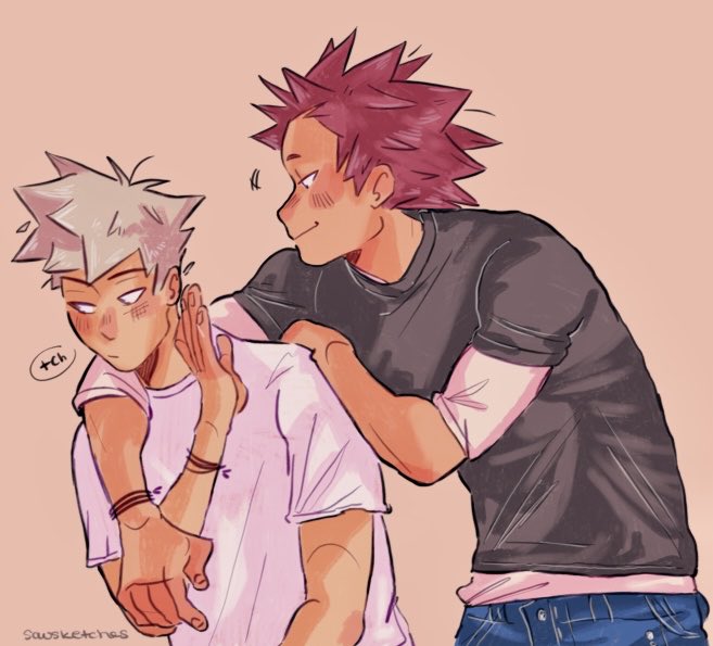savsketches's tweet photo. ❤️🧡 

#krbk #kiribaku #bakugokatsuki #kirishimaeijiro #mha #bnha #myheroacademia https://t.co/scu7WMlX0Y