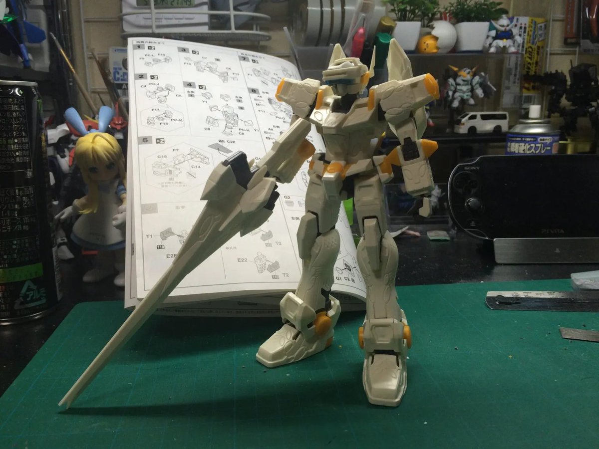 lamuse_mieux's tweet photo. バーチャロンのフォースはカラーリングが気狂いすぎて手が出せないのよね
←の素組みを→にもっていくのは容易じゃない
ボークスのオラタンテムジンならまだ何とかなりそうな感はある https://t.co/1cTzer94eG
