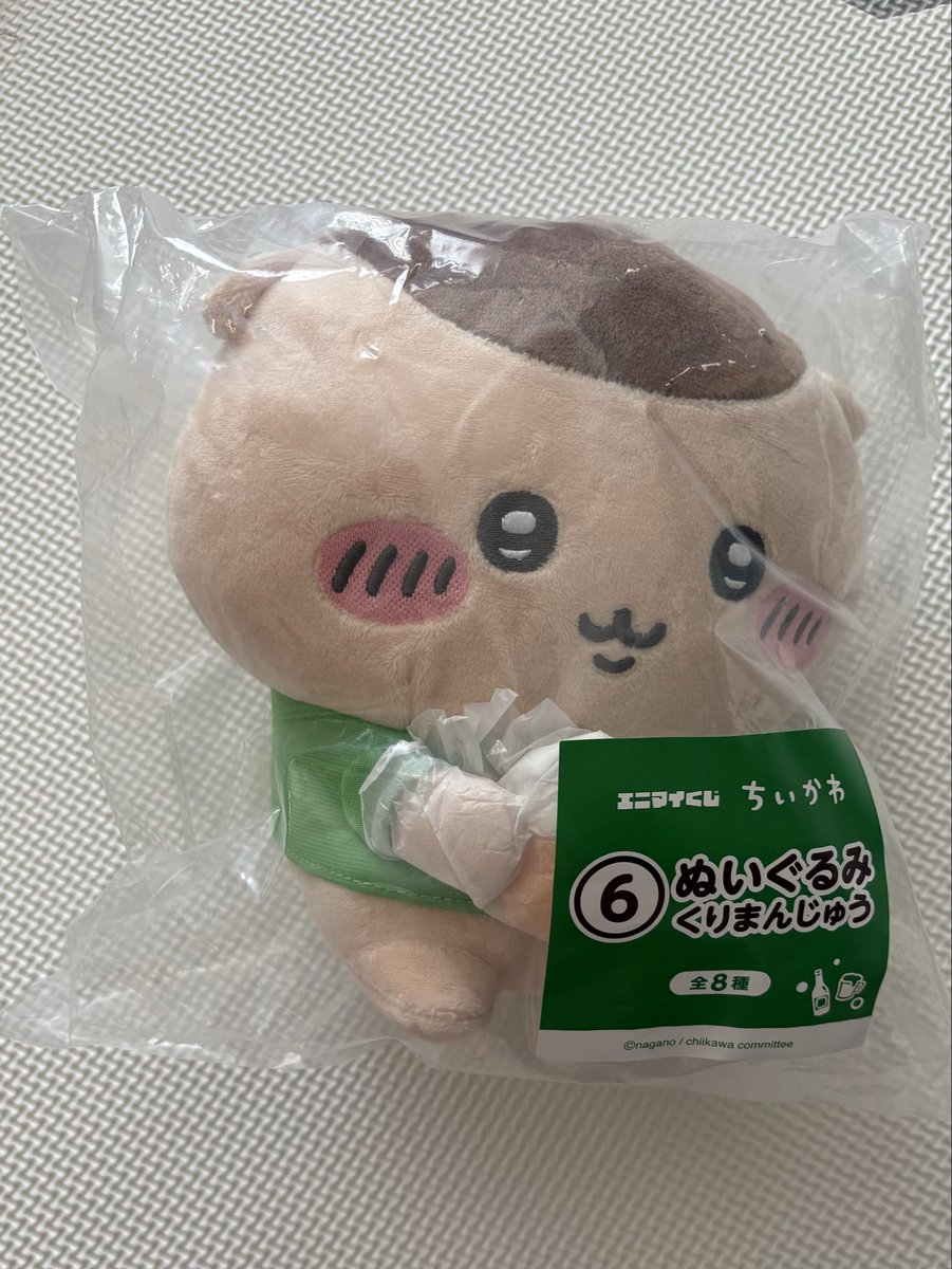 248d519's tweet photo. ちいかわ エニマイくじ 交換

【譲】 ぬいぐるみ くりまんじゅう 

【求】ぬいぐるみ ちいかわ＞うさぎ

郵送での交換希望しております。
お気軽にお声掛けください🍉 https://t.co/l2Zavd9vwN