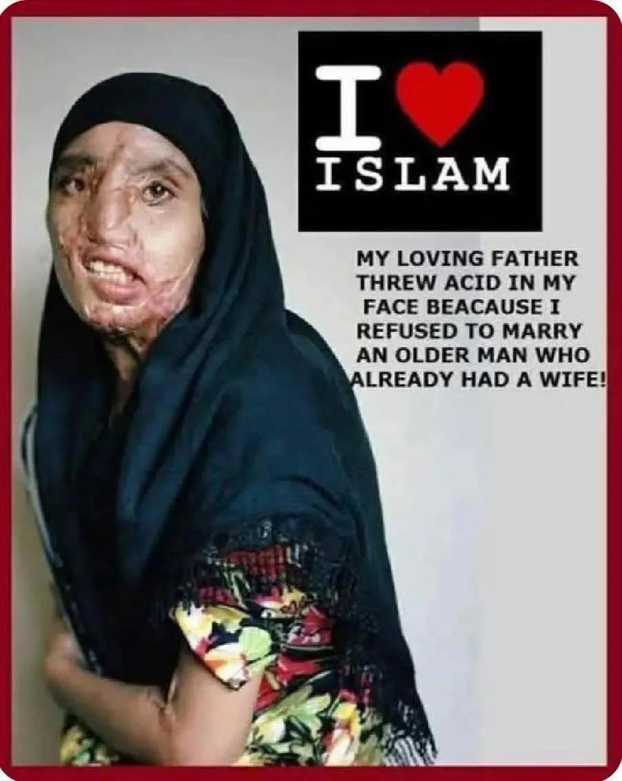 Popeye1791's tweet photo. @MatrixMysteries Islam treats women like this. https://t.co/lErv3jXhfS