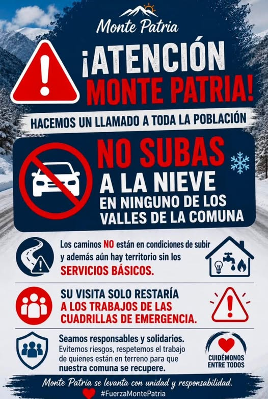 alegriagonzaa's tweet photo. ☃️#MontePatria 

@reddeemergencia @Sepulinares @redgeochile @edo_isc @nodoriesgo @Seba_Quake_WX https://t.co/bdzP23XJ0A