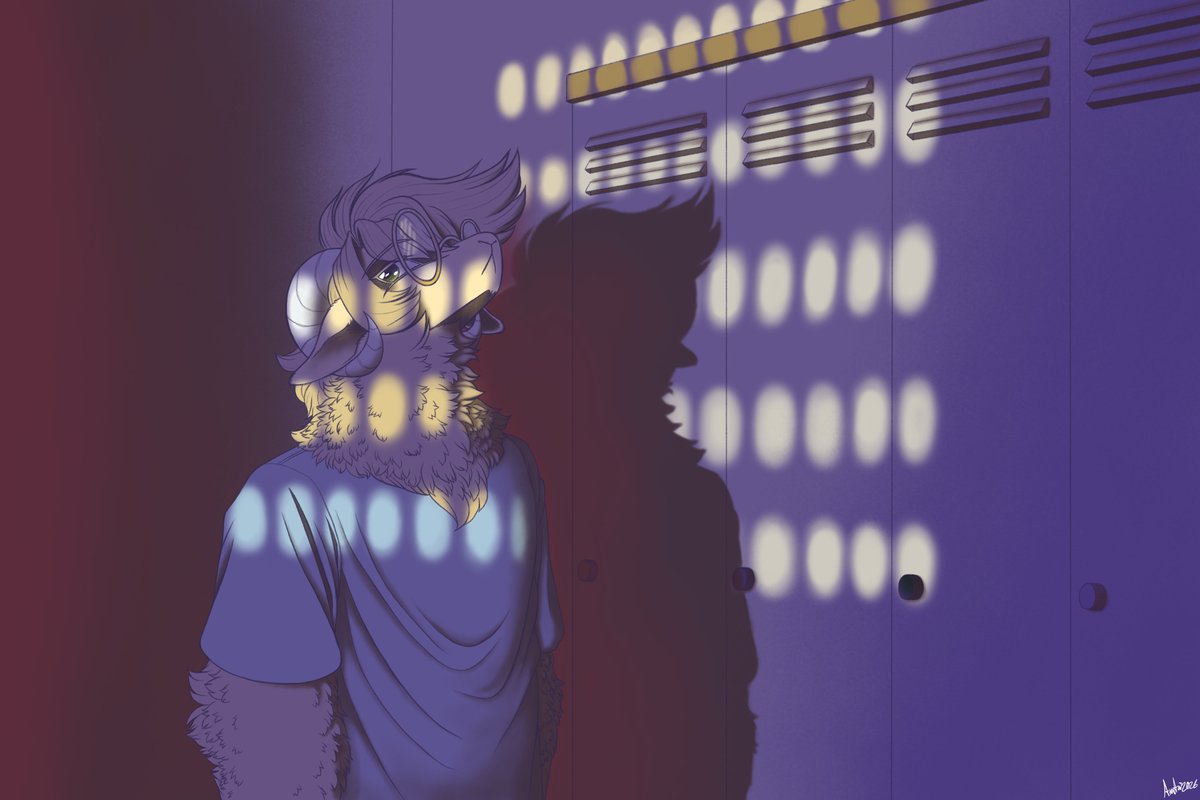 ArataJonh's tweet photo. Uh-Oh! Ye-Ah!
Inspired by this: https://t.co/p1Dx0zvhro

#furryart #furry #OC #drawing #digitalart #furryarwork https://t.co/8T3lydIKET