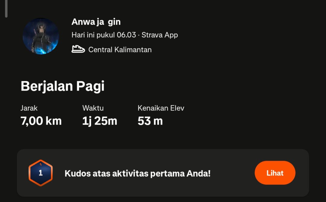 lilanwa_'s tweet photo. 6km nya kpotonk dong bagus🙂 https://t.co/x40Jz999GL