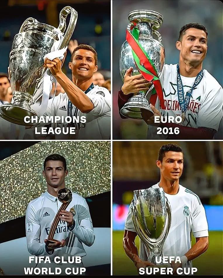 CristianoRpwt9's tweet photo. In 2016,Cristiano Ronaldo won more trophies than he lost games 🤯 https://t.co/uFxDWs1HCr