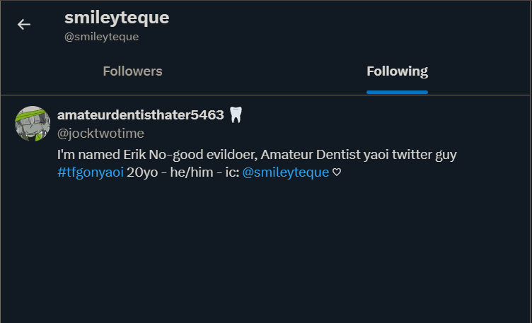 amateurdentisthater5463 🦷 tweet media