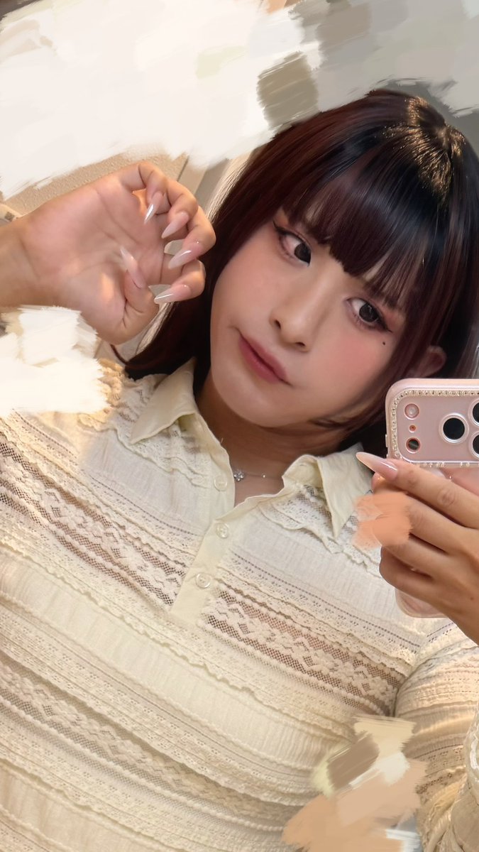 Yuyu_ponponpain's tweet photo. ちょっとメイク変えてみたんだけどどーかにゃ？！ https://t.co/PSaF0scpqH
