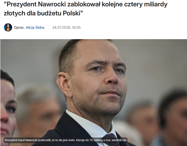 GrzegorzBk6810's tweet photo. Program CPN dający niskie ceny paliwa miał być finansowany z nadmiernych zysków koncernów paliwowych, które zarabiały na skokach cen ropy. Przedłużenia programu nie będzie. Nawrocki zablokował ustawę o nadmiernych zyskach.
#NawrockiToZło https://t.co/A45TaX8vMW