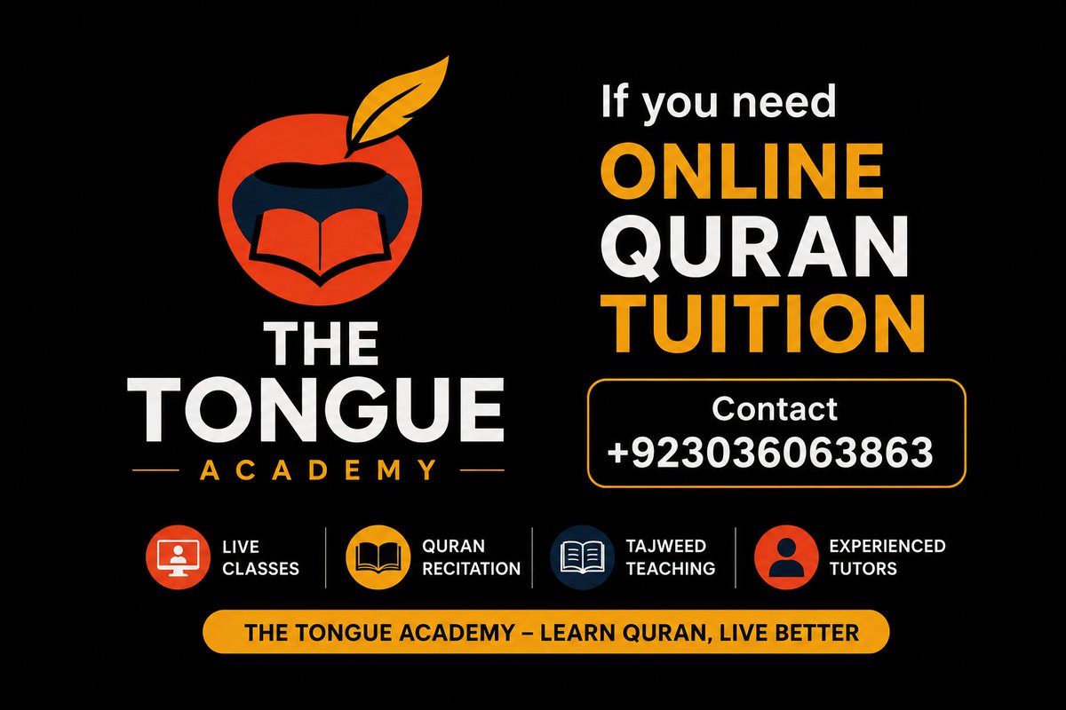 AliMSD000's tweet photo. Contact us for online Quran tuition 
+923036063863 https://t.co/fphrliFy7x