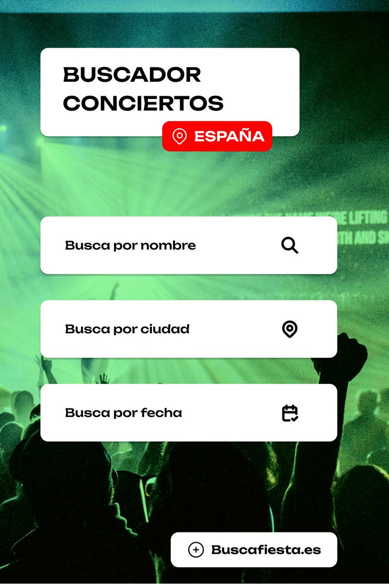 BuscafiestaESP's tweet photo. Deja de perder el tiempo buscando concierto a concierto. Tenemos la base de datos más grande del país y más de 10 filtros para que la elección sea tuya

https://t.co/S4Ax9rWc90

#conciertos #españa #musica https://t.co/yiB8wj5gaL
