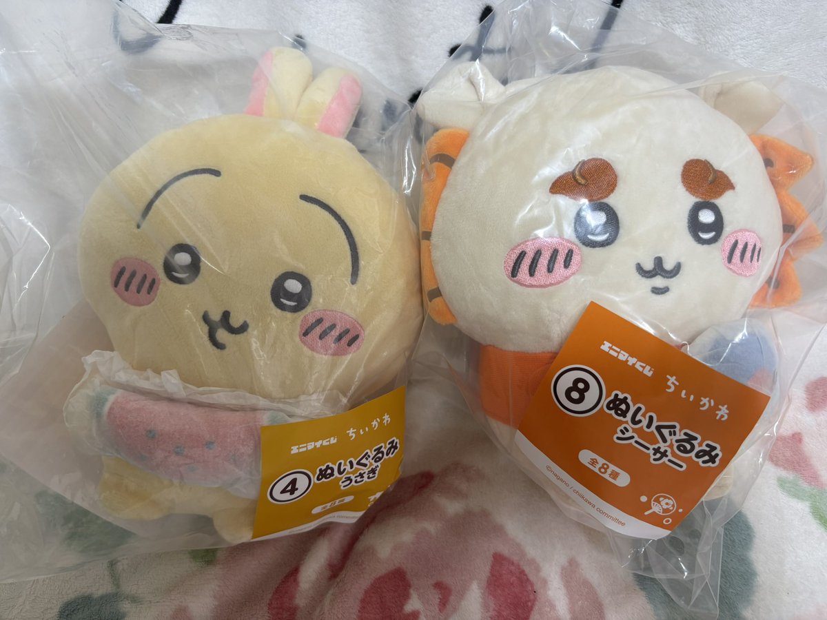 Hachiwareei's tweet photo. ちいかわエニマイくじ

譲　うさぎぬいぐるみ
　　シーサーぬいぐるみ

求　ハチワレぬいぐるみ
　　栗まんじゅうぬいぐるみ

うさぎはハチワレ含む交換でお願いします

郵送にて交換希望
検索からもお願いします

#ちいかわ
#ちいかわエニマイくじ
#ちいかわエニマイくじ交換 https://t.co/5uHVxNHCzd