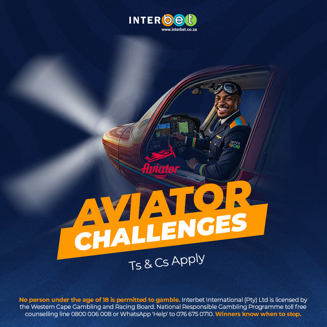 interbet1's tweet photo. The Aviator Challenges hit the skies today!

🛩️  Bet on Aviator between 5pm - 11pm to join the leaderboard
💪  Your highest multiplier locks in your position
🏆  The top 100 pilots share R5K in prizes

High-flying thrills with Interbet

#Aviator #Leaderboard #Challenge https://t.co/rVUnYGPVUH