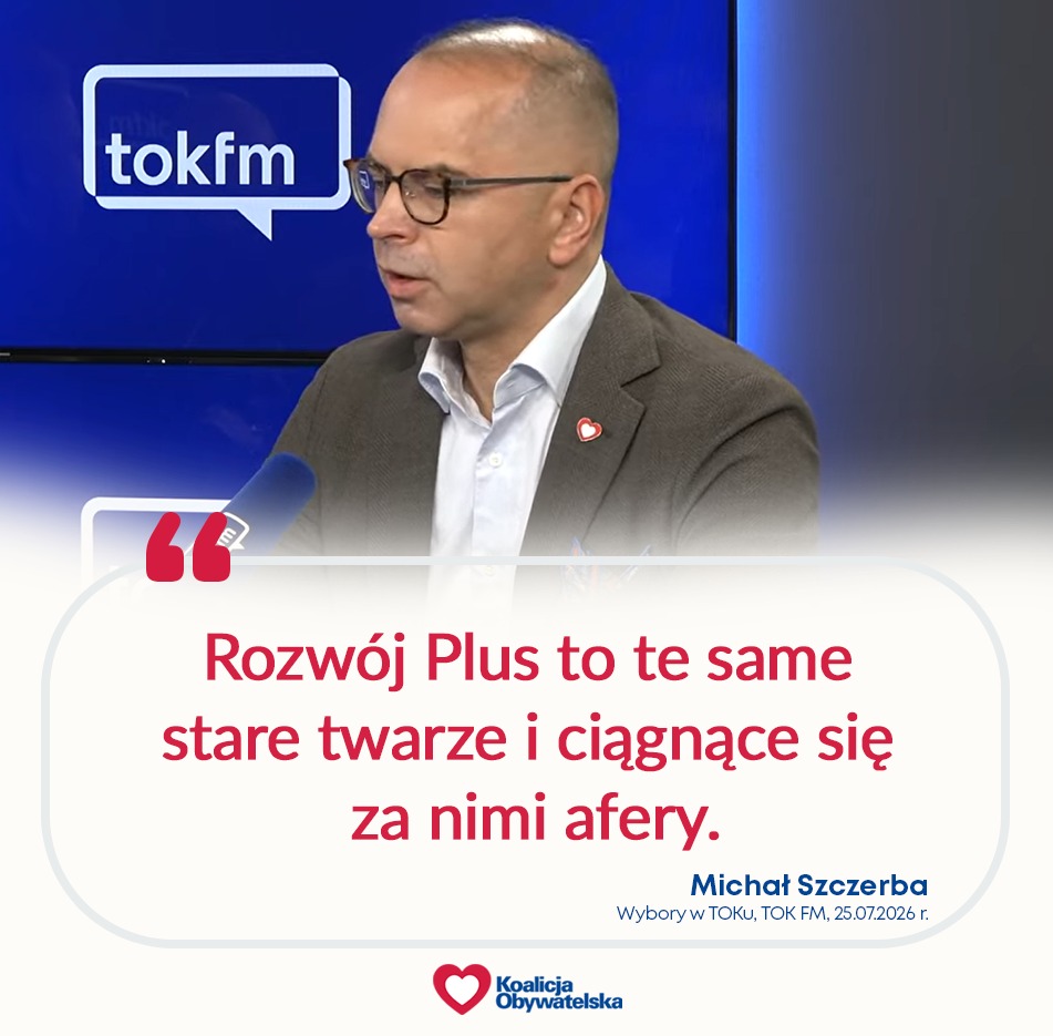 📍Jak myślę o rozwoju Morawieckiego, to zawsze mam przed oczami dwie wieże Kaczyńskiego w Ostrołęce - to była ich elektrownia i ich inwestycje. @MichalSzczerba w #WyboryWTOKu