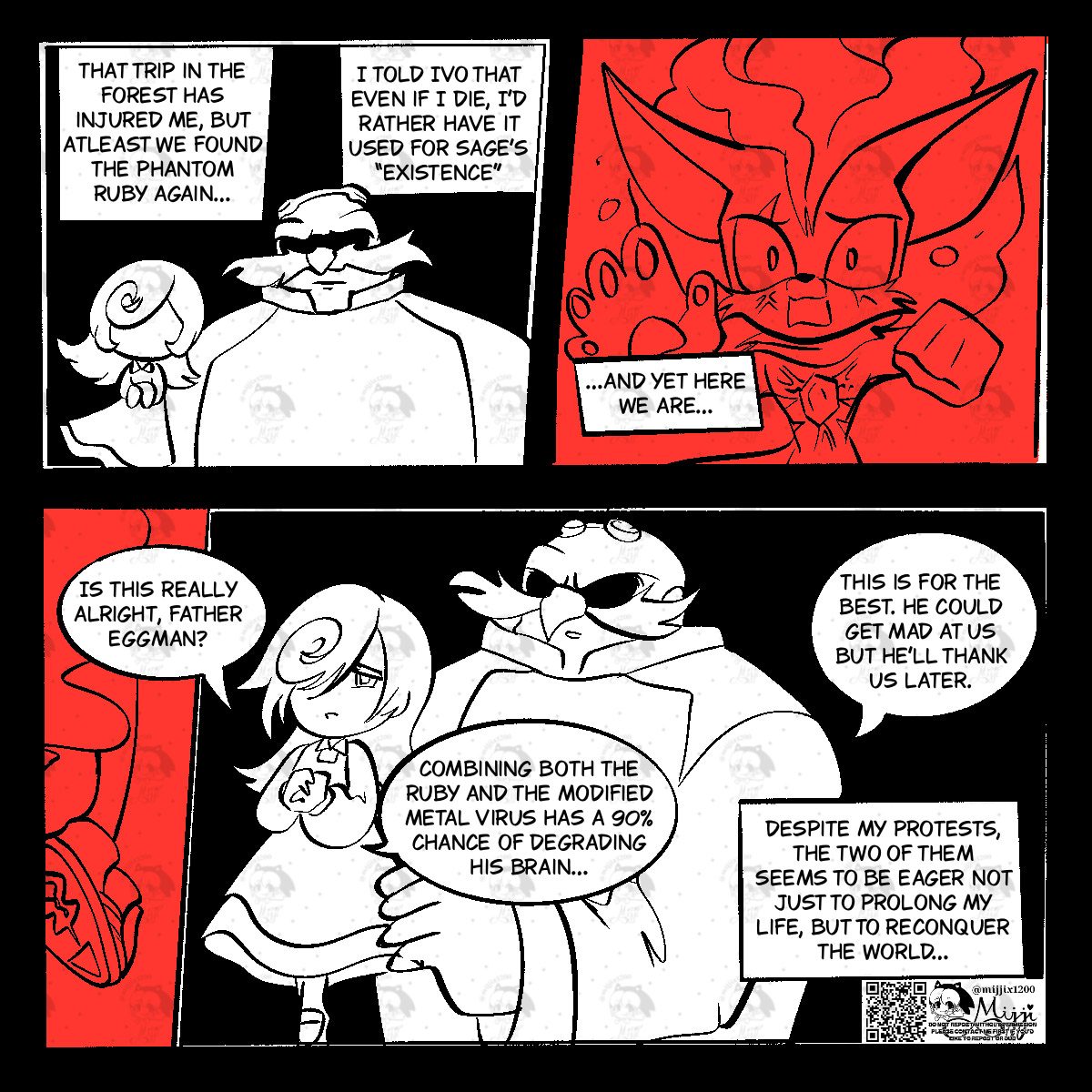 mijjix1200's tweet photo. For #dadfiniteweek2026 Day 5: Betrayal
From last time, the two finally had the excuse to experiment with Infy again, they knew what they're doing here too btw
Sage full villain mode soon...
#infinitethejackal #sagerobotnik #eggman https://t.co/I3lRdqsz27