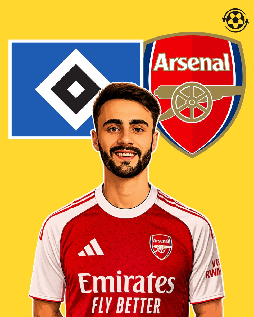 DeadlineDayLive's tweet photo. 🚨 Hamburger SV and Arsenal are in direct talks over Fabio Vieira.

The two clubs have now exchanged concrete figures, with Vieira pushing for a permanent move after enjoying the club, the city and the coach.

All parties are working on a deal despite the midfielder joining Arsenal's pre-season training camp.

(Source: @Plettigoal)