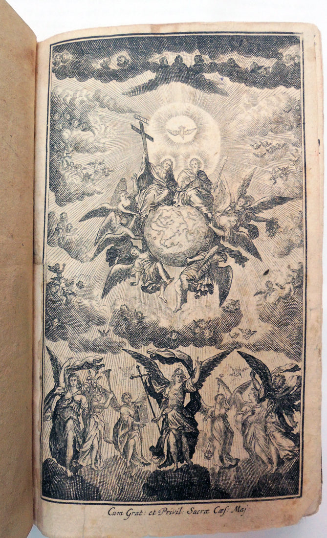 LiberMiraculum's tweet photo. ( Johann Ulrich Krauss’s ) late 17th-century emblem book of angels https://t.co/TskDpULfyb