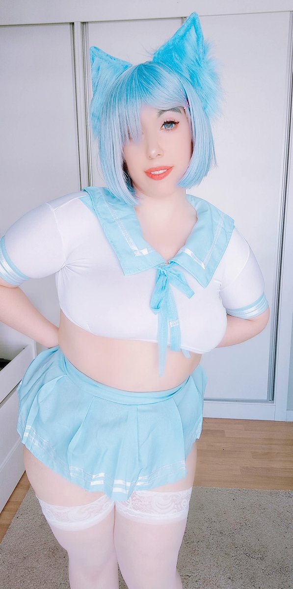 SoraHeartphilia's tweet photo. <3 <3 <3 Preview de mi cosplay de Rem :3 <3 <3 <3
#remcosplay #remrezerocosplay #cosplaycurvy #sexycurvy #cosplayspanish https://t.co/BWyK4Ne4Fc