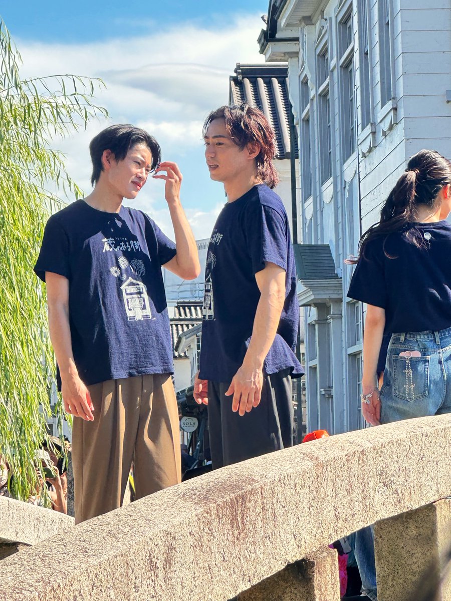 22lunacat's tweet photo. 1年前の今日は灼熱の倉敷にいた🎈
#蔵のある街　の先行公開と川舟パレード
大切な思い出
2年前の夏は撮影真っ只中
そしてやはり灼熱だった
懐かしい https://t.co/4uIZkC5jQM