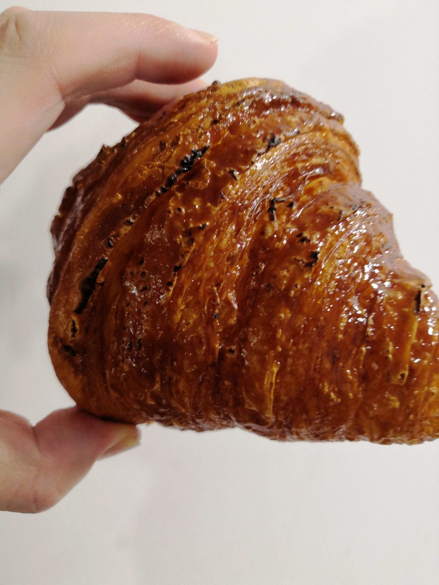 KuraTerry's tweet photo. Freshly baked croissant in the morning sun—crisp layers, buttery scent, perfect start to the day https://t.co/ZkgQjDG02D