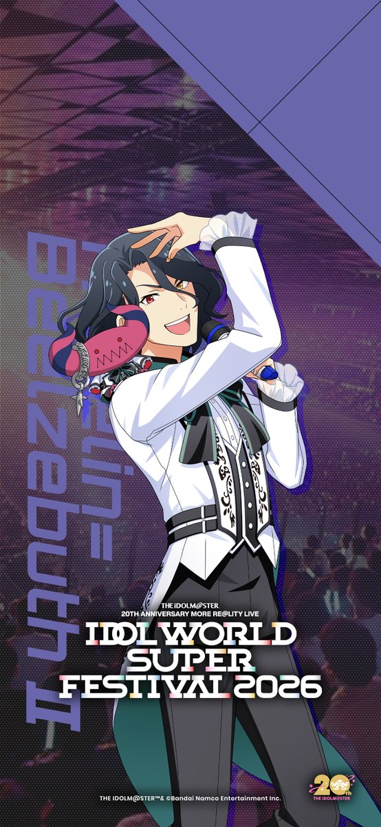 imas_official's tweet photo. ⫸⫸ #アイマスIWSF_DAY2 ⫷⫷
⠀⠀⠀⠀⠀⠀⠀開催記念
⠀⠀⠀⠀⠀スマホ壁紙配布
――――――――――――――

#アイマス20周年イヤー https://t.co/IoN6FH3Thc