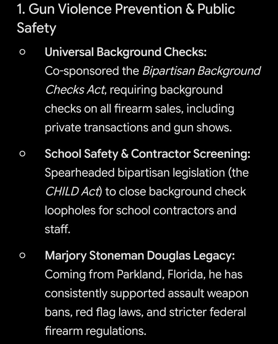 VoteTristanThom's tweet photo. @hasanthehun While Representative Jared Moskowitz is generally categorized as a pragmatic, mainstream, or moderate Democrat, his voting record and co-sponsorships align with mainstream progressive priorities across key social, civil rights, and healthcare issues: https://t.co/SoxGb0EixL