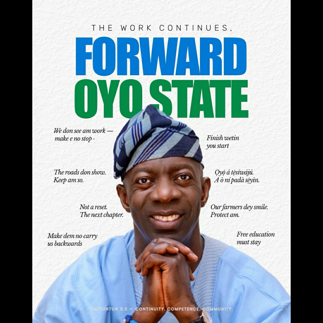 Nott_Caesar's tweet photo. Your PVC is your power. PVC registration ends this Sunday, don't wait!

On February 6, 2027, come out and vote. Let's keep Oyo State moving forward with Hon. Bimbo Adekanmbi.

#GetYourPVC #Oyo2027 #BimboAdekanmbi https://t.co/9MFFSz4jOu